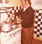 Grandfather cooking retrobite food blog