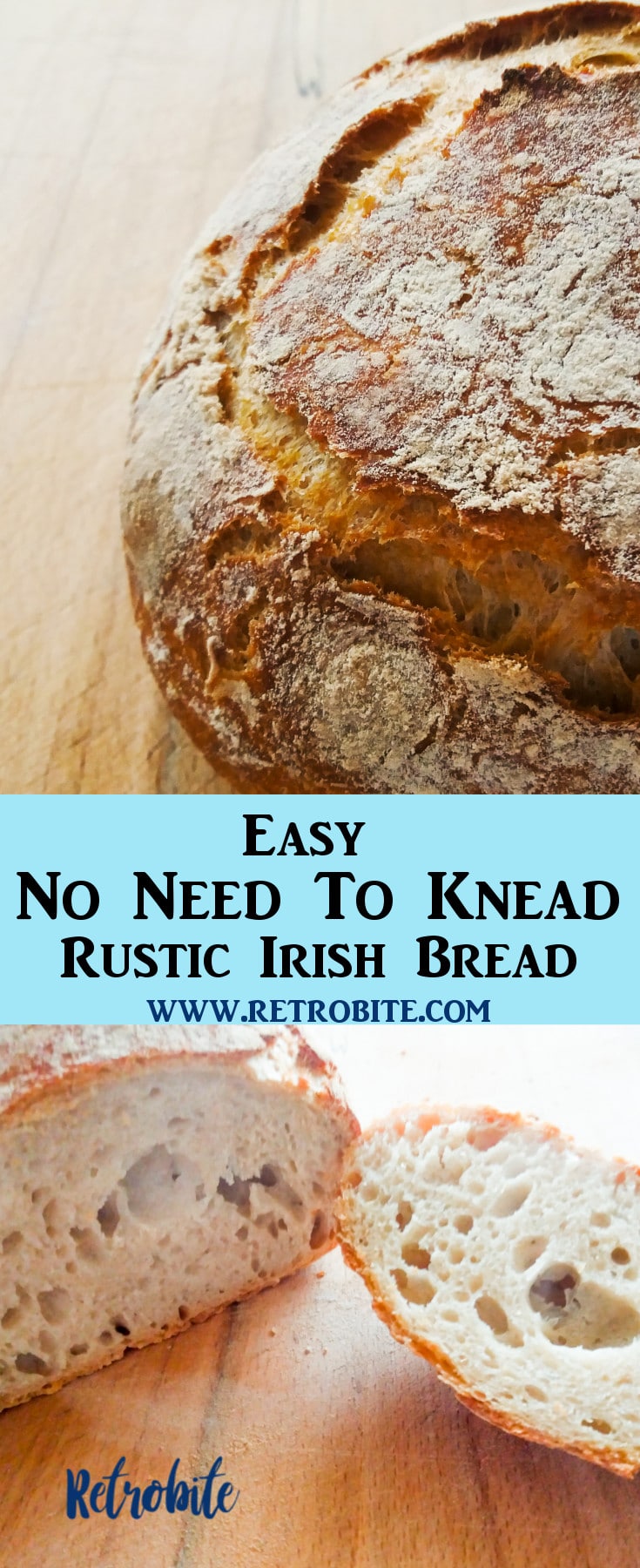 No Need To Knead Irish Rustic Bread Recipe