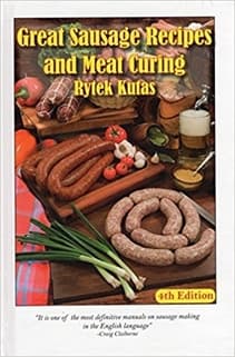 cooking books - great sausage recipes and meat curing