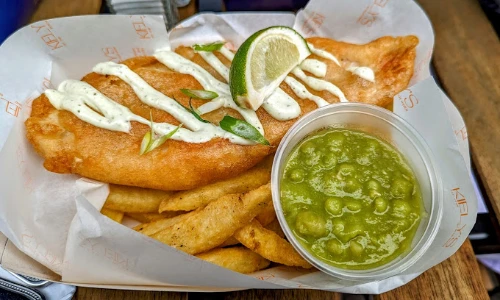 best fish and chips - Kielys of Cork