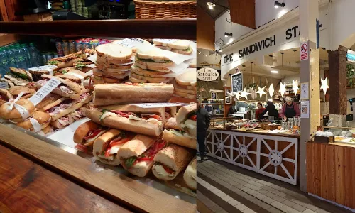 Sandwich stall cork