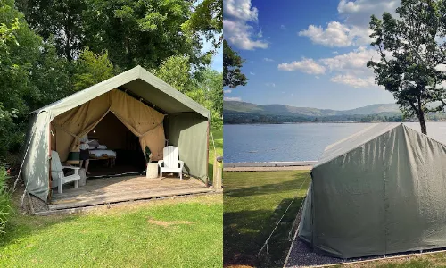 glamping pod in Ireland