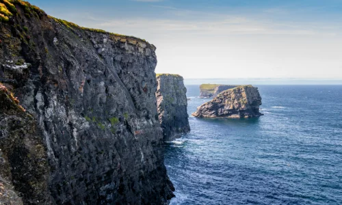 Ireland from the sea