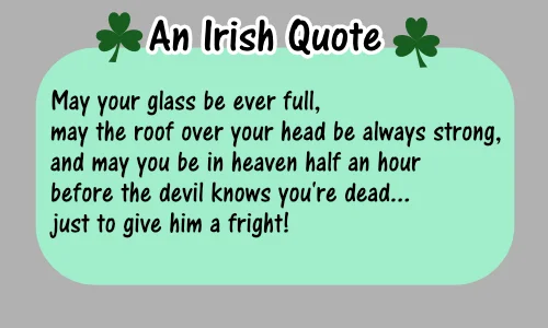 Irish Birthday quotes