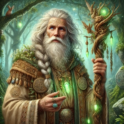 Irish god of healing